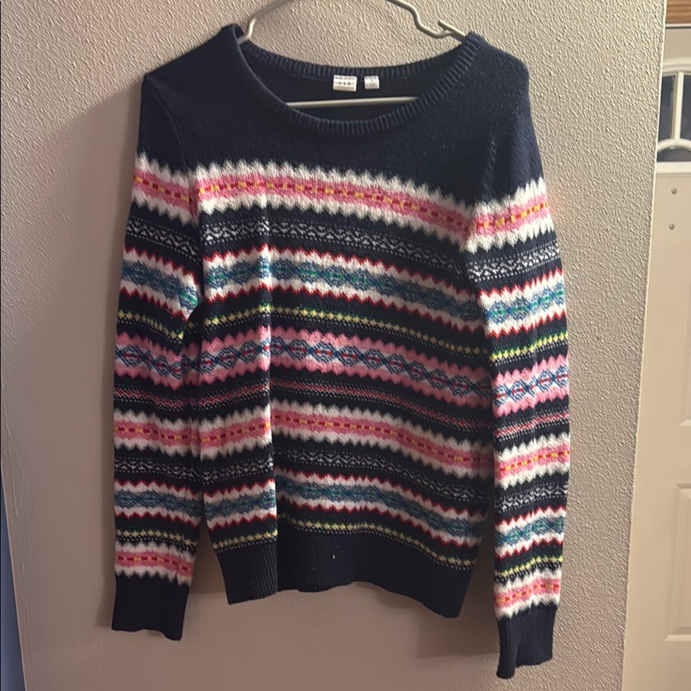Colorful Striped Women's Sweater